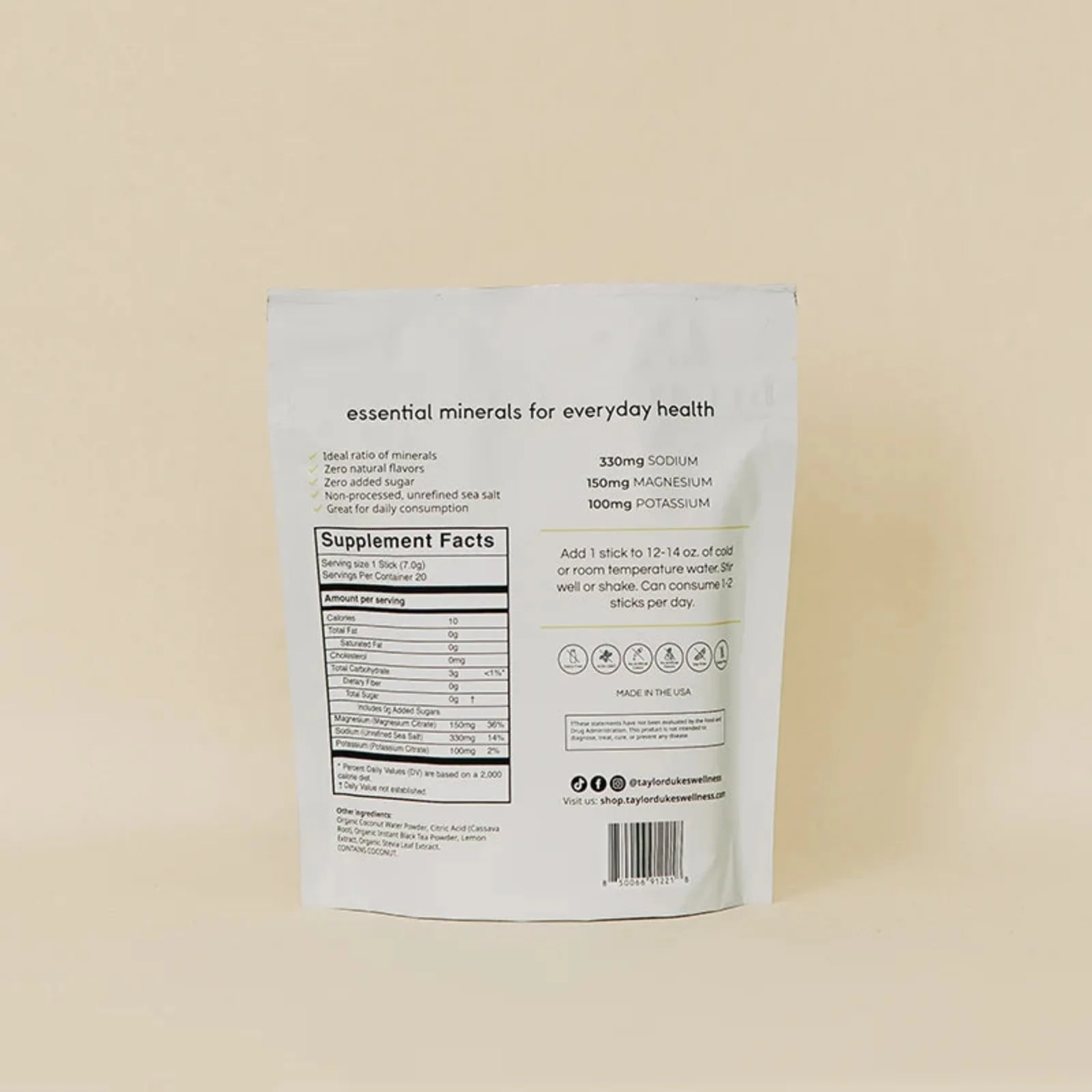 Mango Orange Electrolyte Drink Mix - Image 3