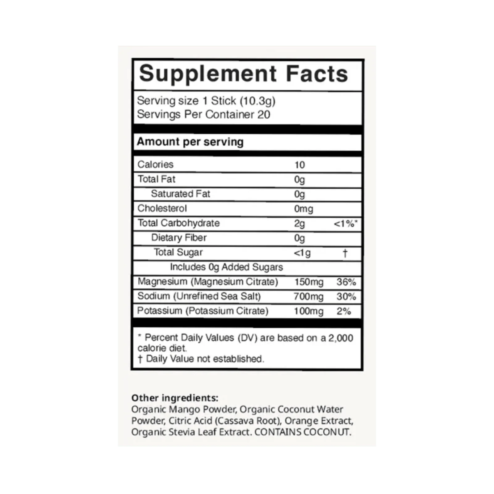 Mango Orange Electrolyte Drink Mix - Image 4